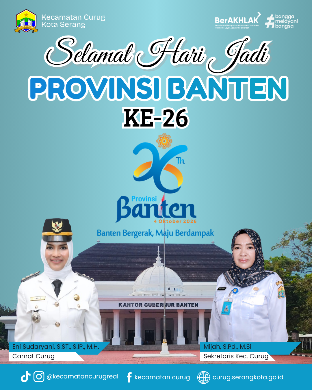 SELAMAT HARI JADI KE-26 PROVINSI BANTEN